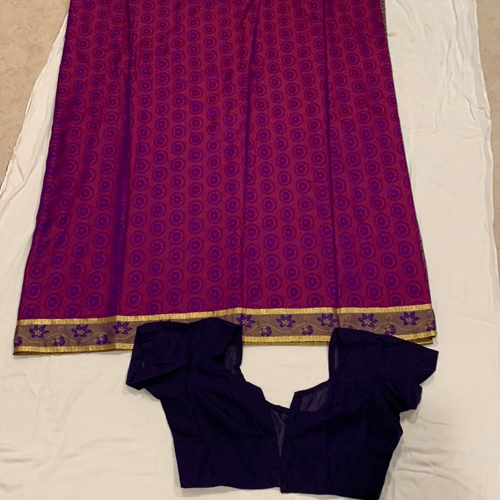 New 2 piece Sari